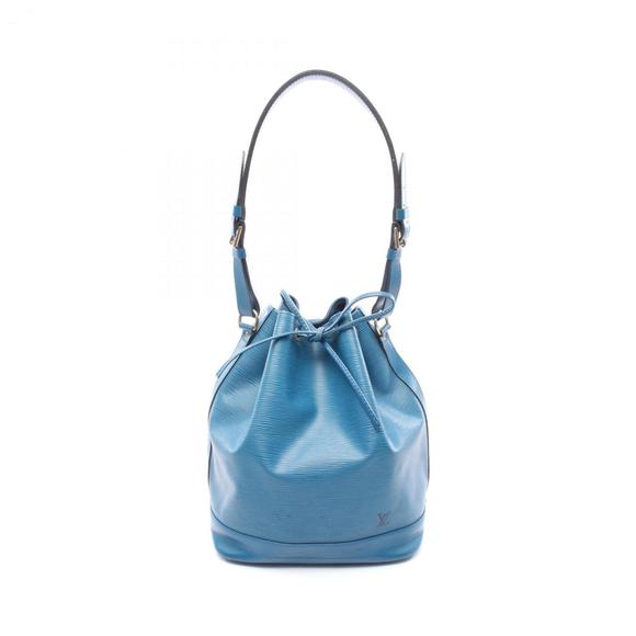 Louis Vuitton Noe Epi Toledo Blue Shoulder Bag Leather Women's M44005 - Picture 1 of 10